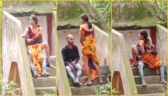 Khulle mai apne lover ka lund chodtti bhabhi ka hidden cam sex mms