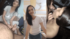 Obedient Wife Jerks, Sucks And Rides Her Husband Until He Falls Asleep