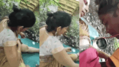 Slutty Village Randi Gets Fucked in the Jungle While His Friend Asks "Jadh Gyi?"